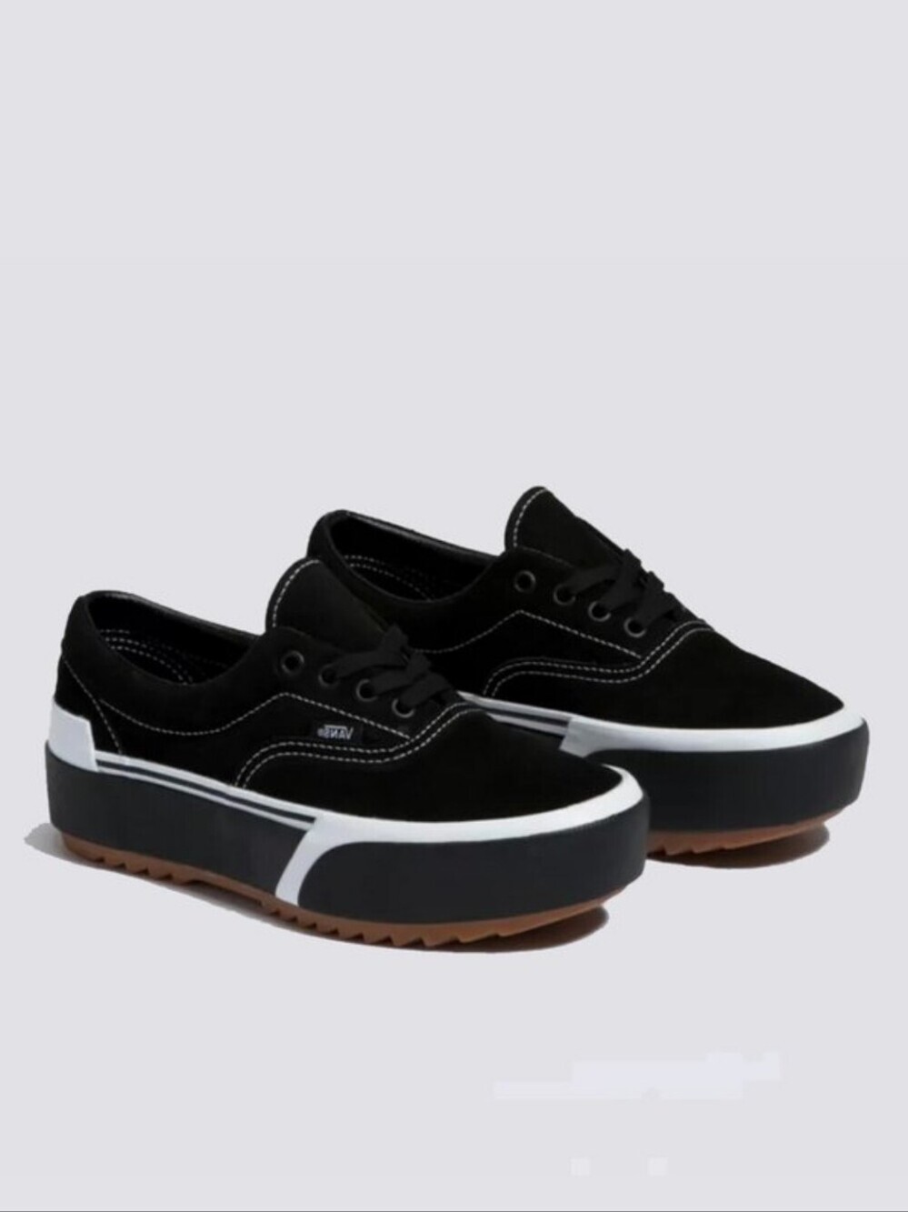 Vans Stacked Era Black Suede Size 8.5 Women's